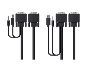 Belkin F1D9014B10 KVM cable Black 3 m
