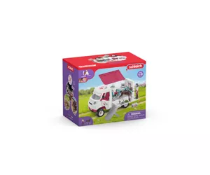 schleich HORSE CLUB Mobile Vet with Hanoverian Foal