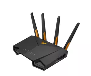 ASUS TUF Gaming AX3000 V2 bezvadu rūteris Tīkls Gigabit Ethernet Divkāršā frekvenču josla (2.4 GHz / 5 GHz) Melns, Oranžs