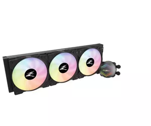 Zalman ALPHA36 Black CPU Liquid Cooler 360mm Radiator 3 x 120 mm Fan ARGB pump Dual