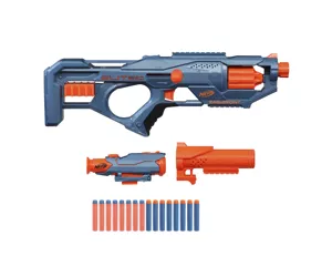 Nerf Elite 2.0 Eaglepoint RD-8 Blaster -- 8-Dart Drum, Detachable Scope and Barrel, 16 Darts, Bolt Action