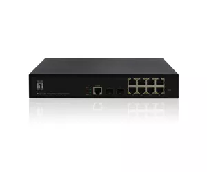 LevelOne GEL-1061 võrgulüliti Juhitav L2 Gigabit Ethernet (10/100/1000) Must