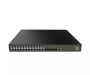 LevelOne GEL-2871 Netzwerk-Switch Managed L2+ Gigabit Ethernet (10/100/1000) 1U Schwarz