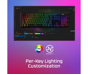 HyperX Alloy Origins PBT HX Blue – mehāniskā spēļu tastatūra