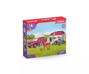 schleich HORSE CLUB Horse Adventures with Car and Trailer