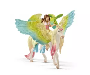 schleich BAYALA Fairy Surah with glitter Pegasus