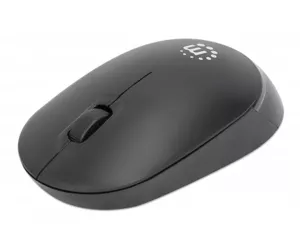 Manhattan Performance III Wireless Mouse, Black, 1000dpi, 2.4Ghz (up to 10m), USB, Optical, Ambidextrous, Three Button with Scroll Wheel, USB nano receiver, AA battery (not included), Low friction base, Three Year Warranty, Retail Box