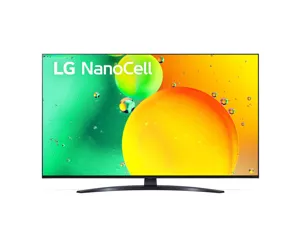 LG 43NANO763QA televizors 109,2 cm (43") 4K Ultra HD Viedtelevizors Wi-Fi Melns
