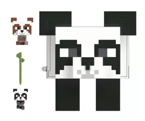 Minecraft Panda Playhouse