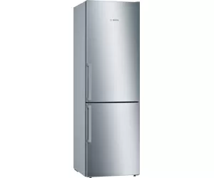 Bosch Serie 6 KGE368LCP külmik-sügavkülmik Eraldiseisev 308 l C Roostevaba teras