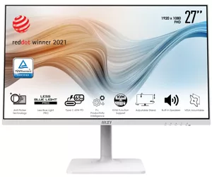 MSI Modern MD272PW 27" 16:9/Flat kompiuterio monitorius 68,6 cm (27") 1920 x 1080 pikseliai „Full HD“