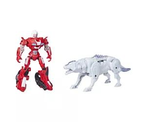 Transformers : Rise of the Beasts Movie, Beast Alliance, Beast Combiners 2-Pack Arcee Toys, 6 and Up, 5-inch