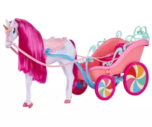 MGA's Dream Ella Candy Carriage and Unicorn