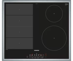 Siemens EX645FEC1E hob Black, Stainless steel Built-in Zone induction hob 4 zone(s)