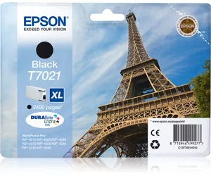 Epson Eiffel Tower WP4000/4500 Series Ink Cartridge XL Black 2.4k