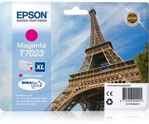 Epson Eiffel Tower WP4000/4500 Series Ink Cartridge XL Magenta 2k