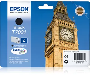 Epson Big Ben WP4000/4500 Series Ink Cartridge L Black 1.2k