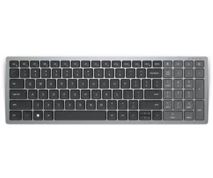DELL KB740 klaviatuur RF juhtmeta ühendus + Bluetooth QWERTZ Saksa keel Hall, Must