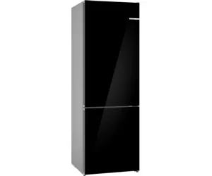 Bosch Serie 6 KGN49LBCF šaldytuvas-šaldiklis Pastatomi 440 L C Juoda