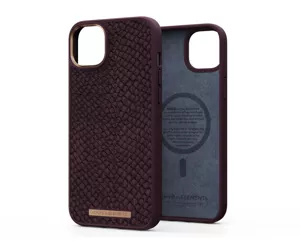 Njord byELEMENTS Salmon Leather Magsafe Case - iPhone 14 Plus - Rust