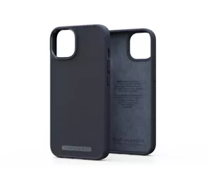 Njord byELEMENTS Genuine Leather Case for Apple iPhone 14, Black