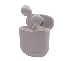 Mars Gaming MHI-ECO Eco-Friendly Wireless TWS Headset Bluetooth 5.1 Microphone Organic Wheat Straw Material
