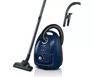 Bosch Serie 4 BGD38BU2 dulkių siurblys 4 L Būgninis siurblys Sausa 600 W Dulkių maišas