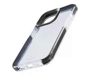 Cellularline Tetra Force Strong Guard mobilo telefonu apvalks 17 cm (6.7") Aploksne Melns, Caurspīdīgs