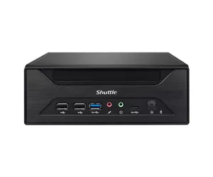 Shuttle XH610 asmeninio kompiuterio / darbo stoties platforma 3,5L dydžio kompiuteris Juoda Intel H610 LGA 1700