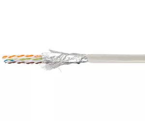 Equip Cat.6 S/FTP Installation Cable, PVC, Solid Copper, 100m