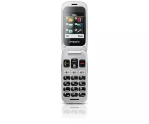 Emporia ONE 6,1 cm (2.4") 80 g Серый, Серебристый Телефон для пожилых людей