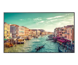 Samsung QM98T-B Digital signage flat panel 2.49 m (98") Wi-Fi 500 cd/m² 4K Ultra HD Black Built-in processor Tizen 4.0 24/7