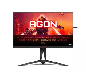 AOC AG275QX/EU computer monitor 68.6 cm (27") 2560 x 1440 pixels Quad HD Black, Red