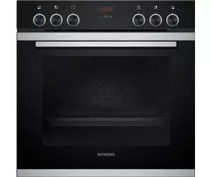 Siemens iQ300 HE213A0S0 духовка 71 L 11400 W A Черный, Нержавеющая сталь