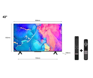 TCL C63 Series C635 109,2 cm (43") 4K Ultra HD Smart TV Wi-Fi Черный