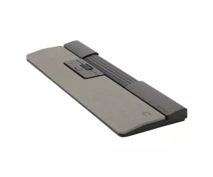 Contour Design SliderMouse Pro (Wired) with Slim wrist rest in fabric Light Grey