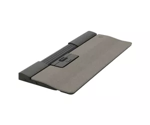 Contour Design SliderMouse Pro Wireless with Regular wrist rest in fabric Light Grey