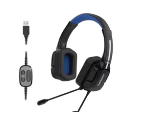 Philips 4000 series TAGH401BL/00 наушники/гарнитура Проводная Оголовье Игровой USB тип-A Черный