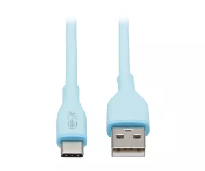 Tripp Lite U038AB-006-S-LB USB-kaabel 1,83 m USB 2.0 USB A USB C Sinine