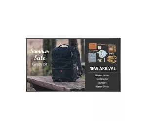 AG Neovo QM-4302 Digital signage flat panel 108 cm (42.5") IPS 400 cd/m² 4K Ultra HD Black 24/7