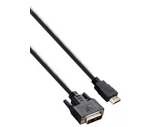 V7 HDMI DVI Cable (m/m) HDMI/DVI-D Dual Link black 2m