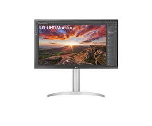 LG 27UP850N-W LED display 68.6 cm (27") 3840 x 2160 pixels 4K Ultra HD Silver, Black