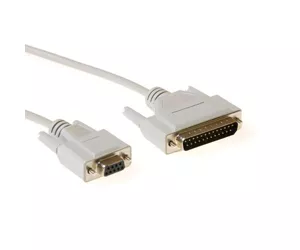 ACT Serial printer cable 9-pin D-sub female - 25-pin D-sub maleSerial printer cable 9-pin D-sub female - 25-pin D-sub male