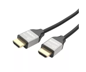 j5create JDC52 Ultra HD 4K HDMI™ Cable, Black and Grey, 2 m