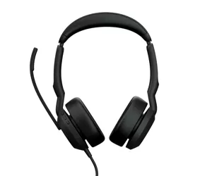 Jabra Evolve2 50 Kõrvaklapp Juhtmega ühendatud Peavõru Kontor/kõnekeskus USB tüüp A Must