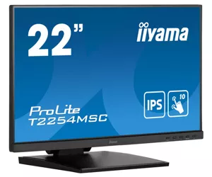 iiyama ProLite T2254MSC-B1AG monitori 54,6 cm (21.5") 1920 x 1080 pikseļi Full HD LED Skārienjūtīgais ekrāns Melns