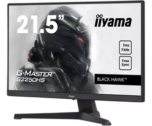 iiyama G-MASTER G2250HS-B1 monitori 54,6 cm (21.5") 1920 x 1080 pikseļi Full HD LED Melns