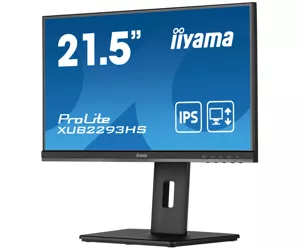 iiyama ProLite XUB2293HS-B5 computer monitor 54.6 cm (21.5") 1920 x 1080 pixels Full HD LED Black