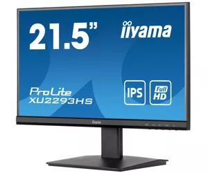 iiyama ProLite XU2293HS-B5 computer monitor 54.6 cm (21.5") 1920 x 1080 pixels Full HD LED Black