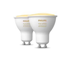 Philips Hue White ambience GU10 – smart spotlight – (2-pack)